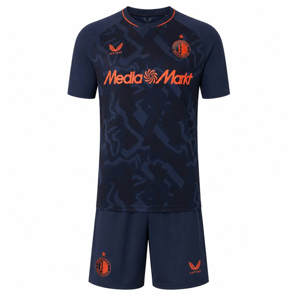 Trikot Feyenoord Rotterdam Ausweich Kinder 2026-27